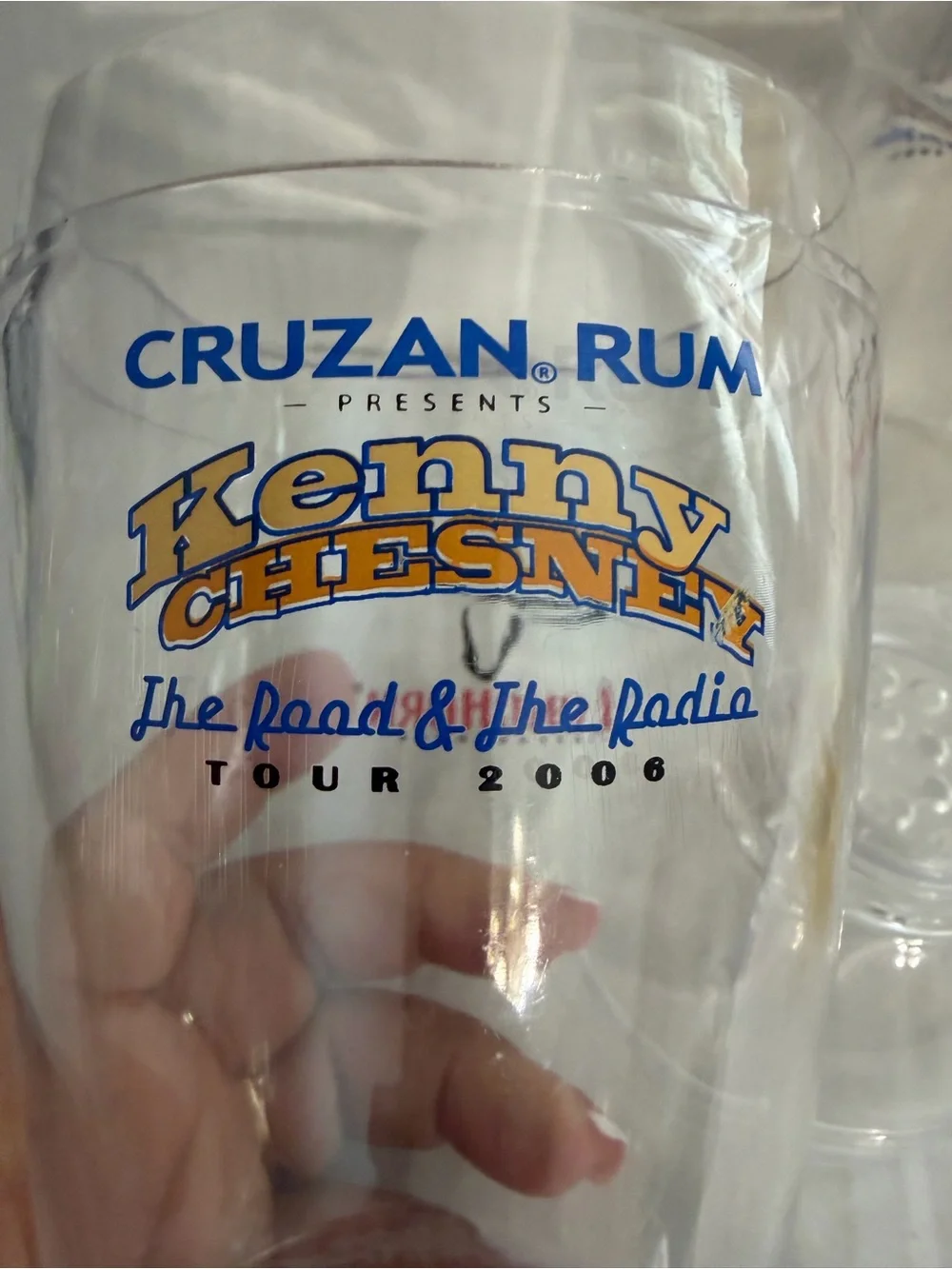 Kenny Chesney clear promotional
